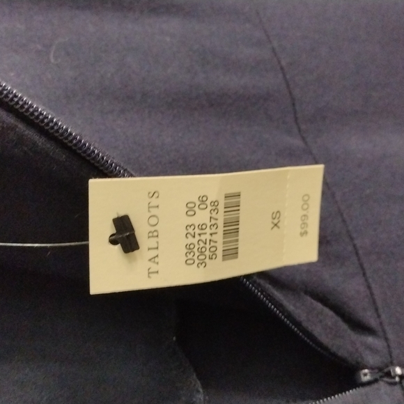 NWT Talbot's sleeveless Dress Size XS - Picture 10 of 12